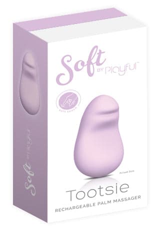 Soft by Playful Tootsie Rechargeable Palm Massager