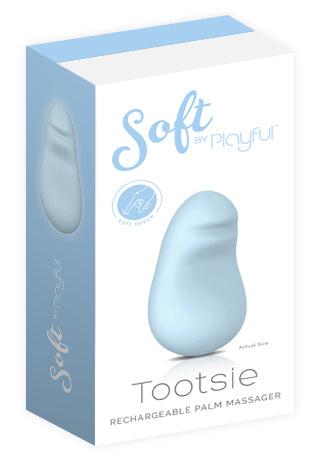 Soft by Playful Tootsie Rechargeable Palm Massager