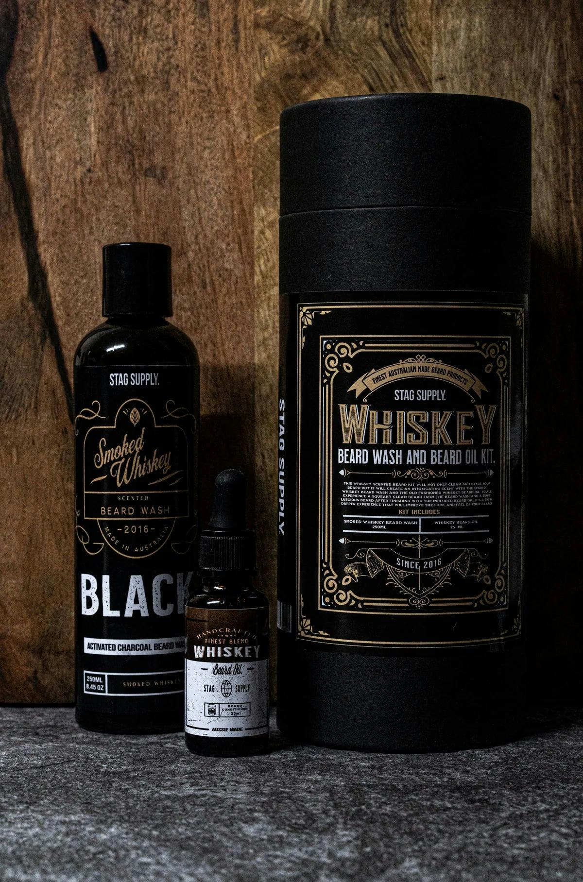 Stag Supply Whiskey Beard Kit