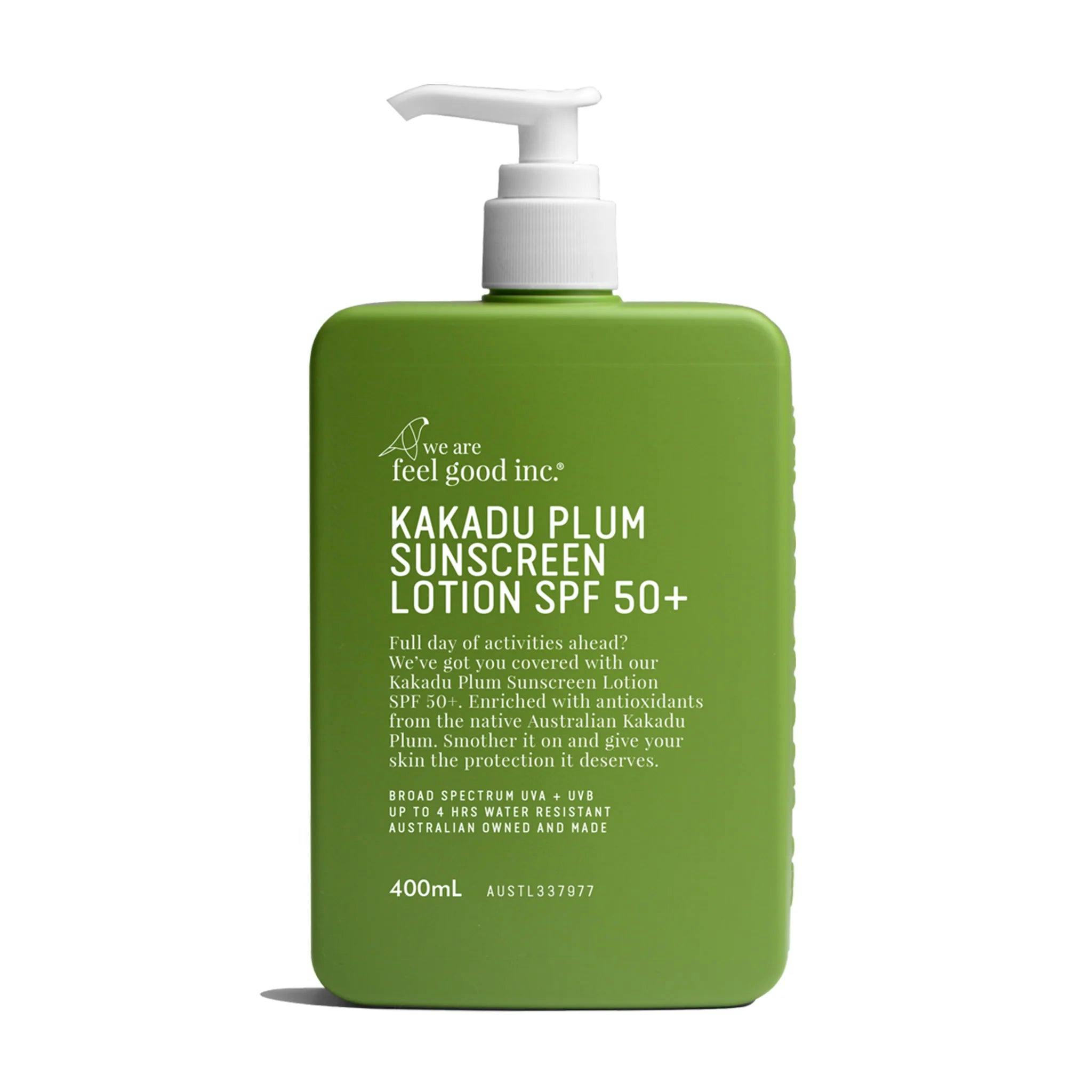 We Are Feel Good Inc. Kakadu Plum Sunscreen Lotion SPF 50+ 400ml