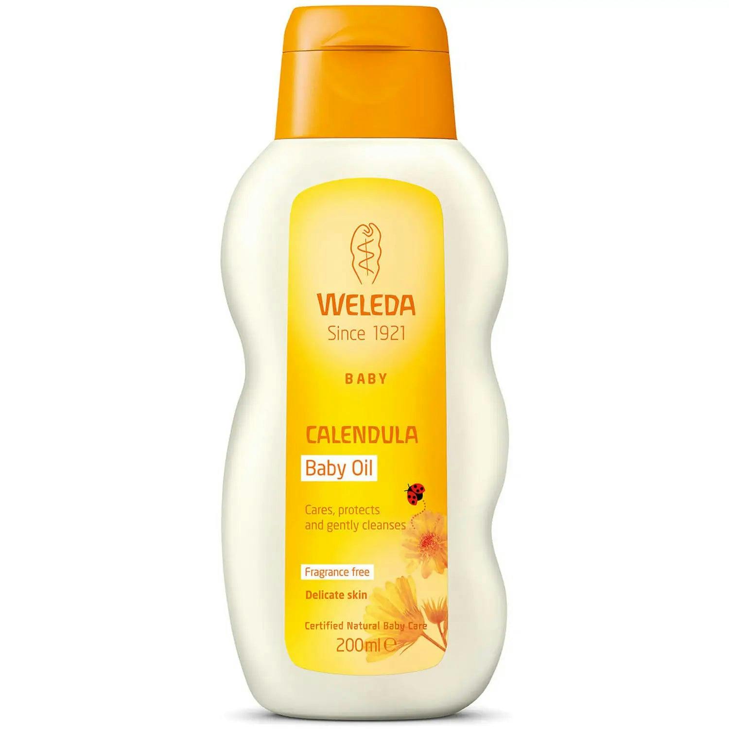 Weleda Calendula Baby Oil (Fragrance Free) 200ml