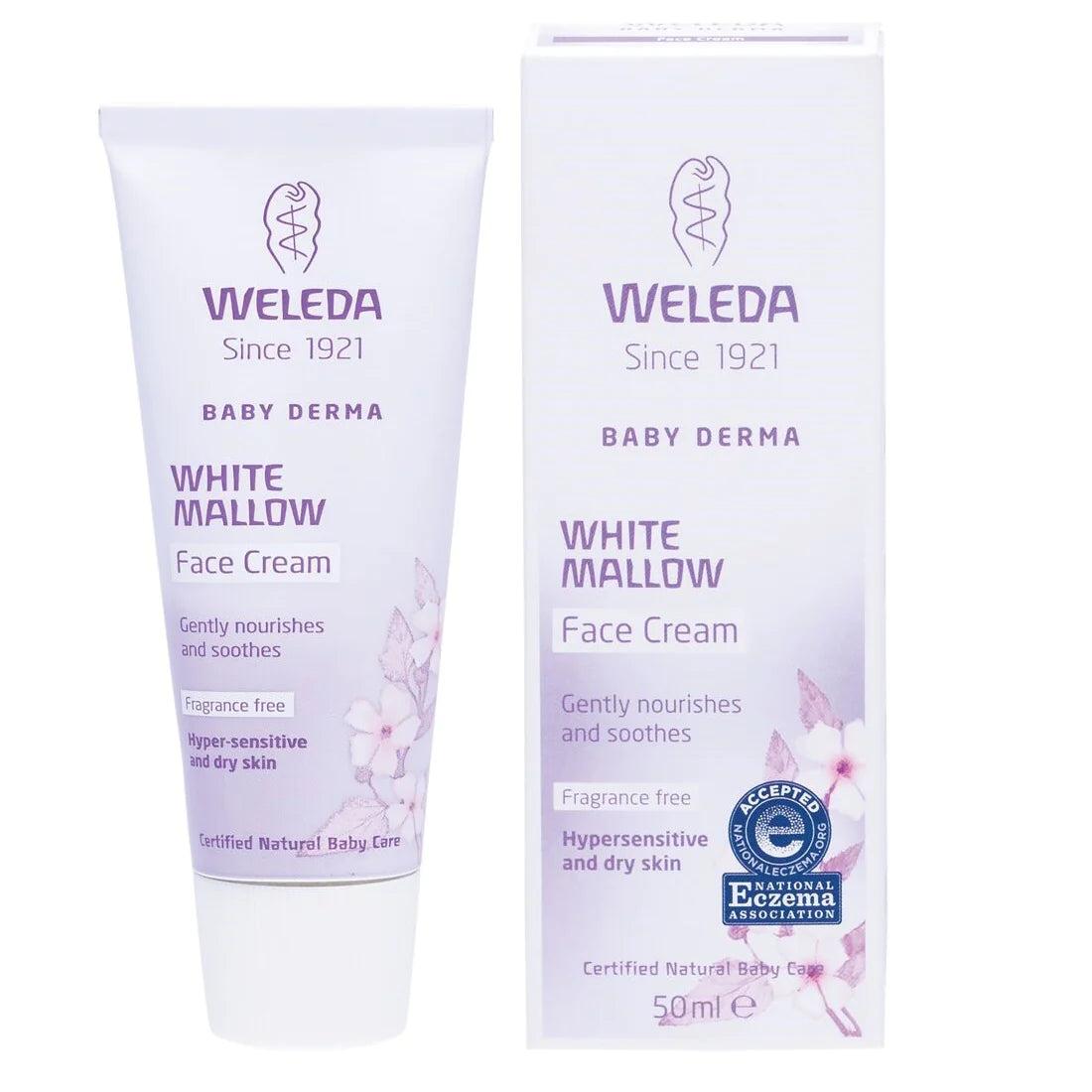 Weleda White Mallow Facial Cream White Mallow (Fragrance Free) 50ml