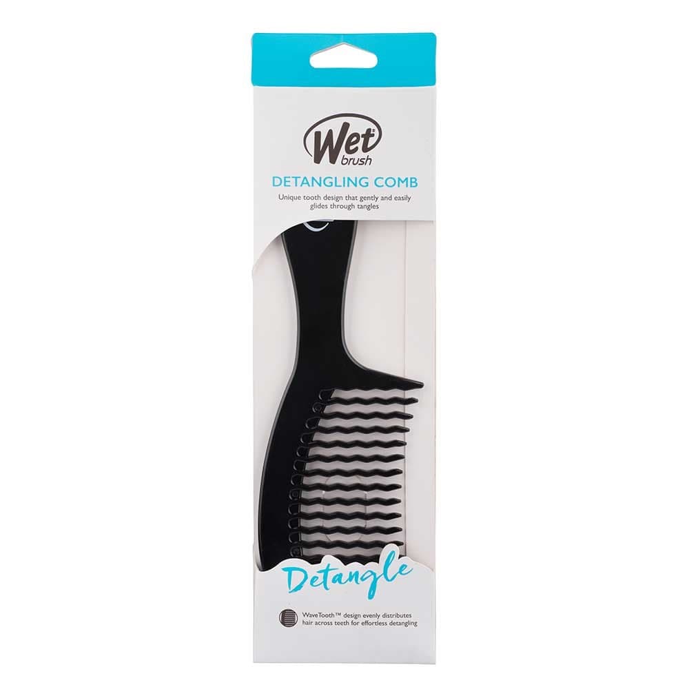 Wet Brush Basin Detangling Comb - Black