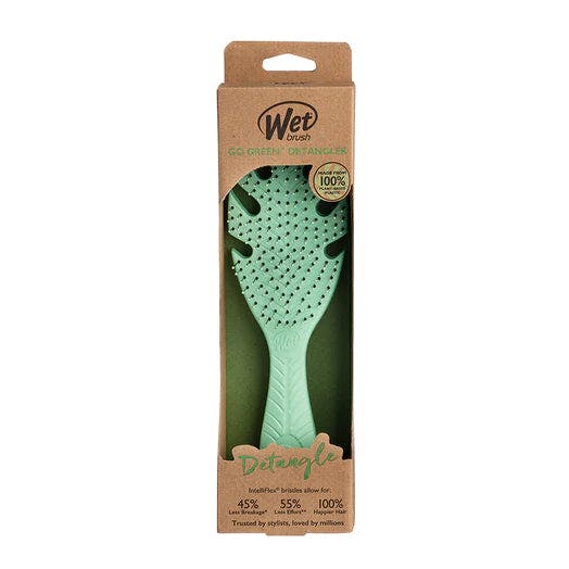 Wet Brush Go Green Detangler - Green