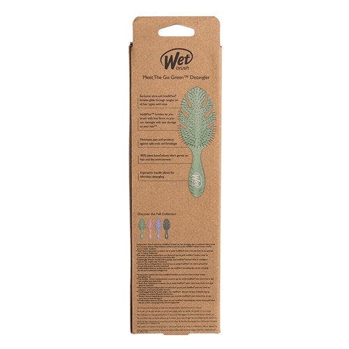 Wet Brush Go Green Detangler - Green