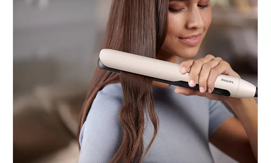 Philips Hair Straightener 5000 ThermoShield Technology - Pearl Peach