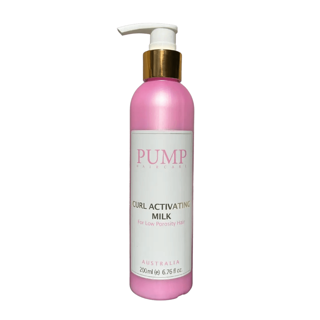 Pump Haircare Curl Activating Milk 200ml