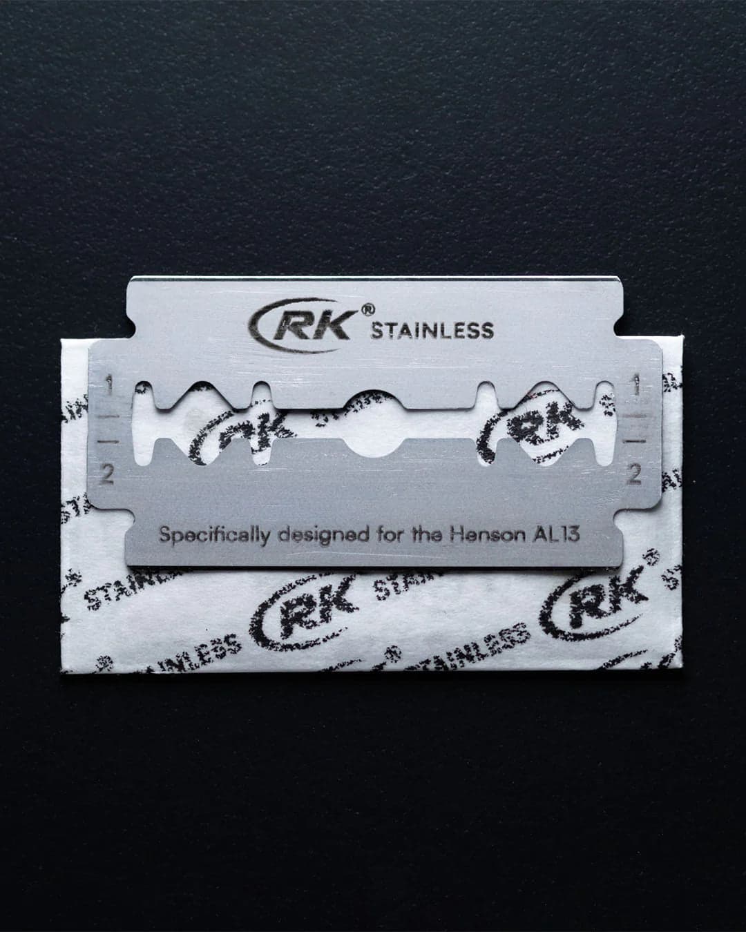 Henson Shaving RK Shaving Stainless Razor Blades (100)