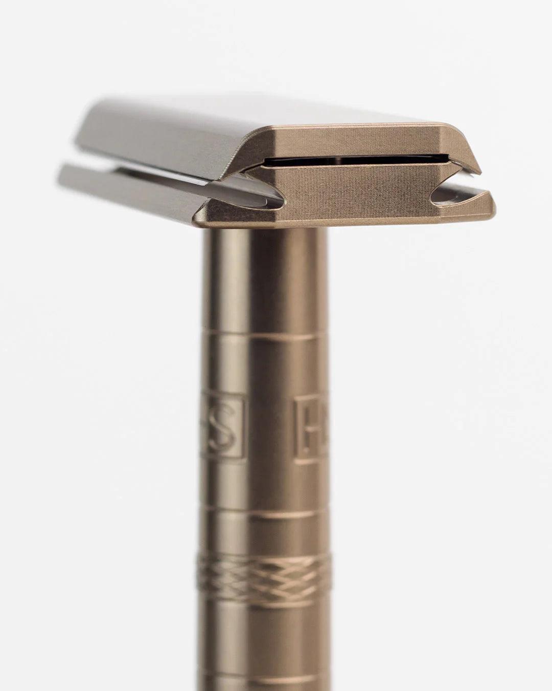 Henson Shaving AL13 DE Safety Razor Tan