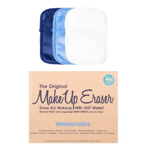 The Original Make Up Eraser Weekender 3-Day Set - Blue