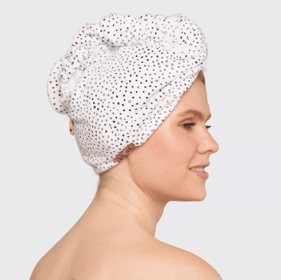 Kitsch Microfiber Hair Towel  - Micro Dot