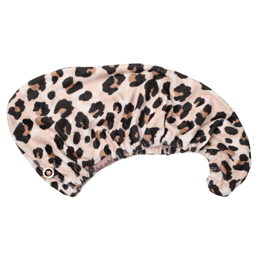 Kitsch Microfiber Hair Towel - Leopard