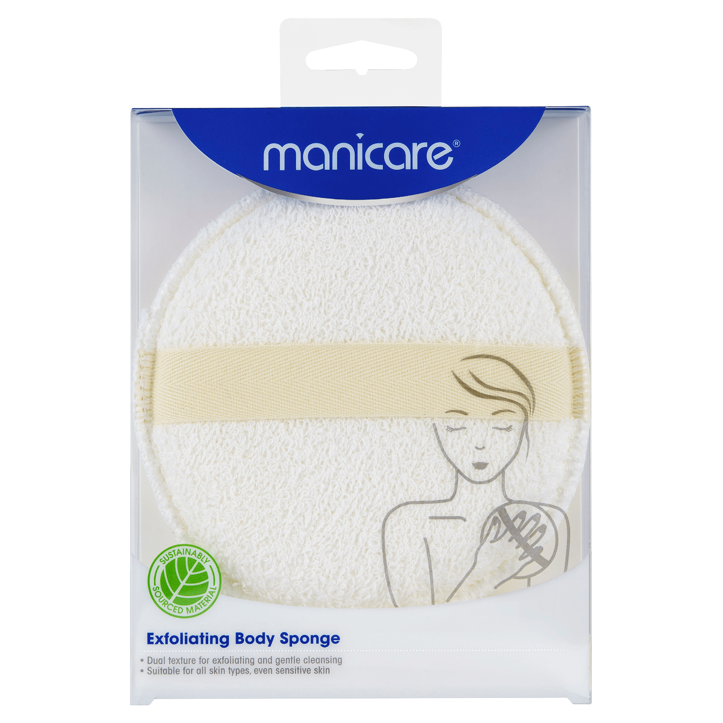 Manicare Exfoliating Body Sponge