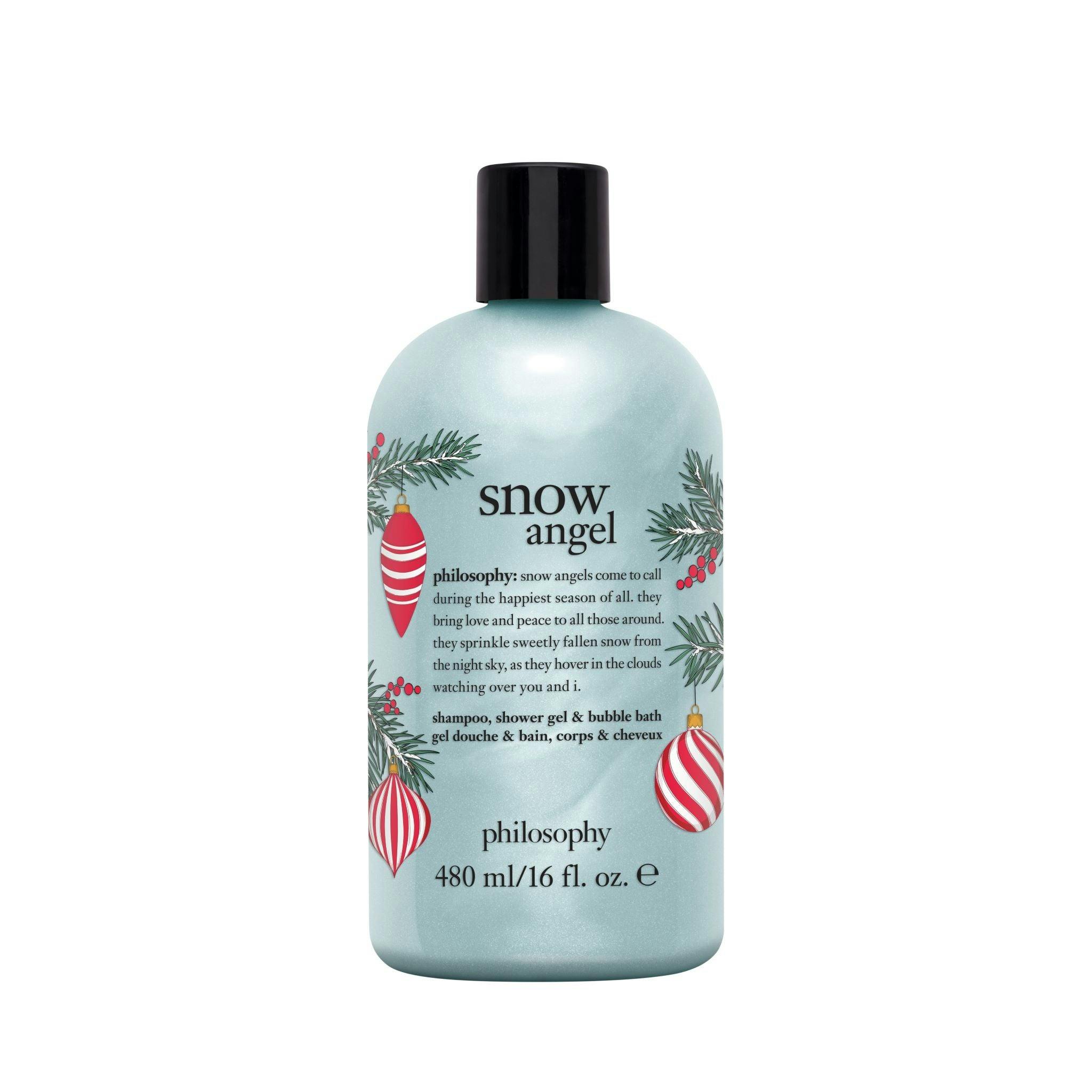 Philosophy Snow Angel Shampoo, Shower Gel &  Bubble Bath 480ml
