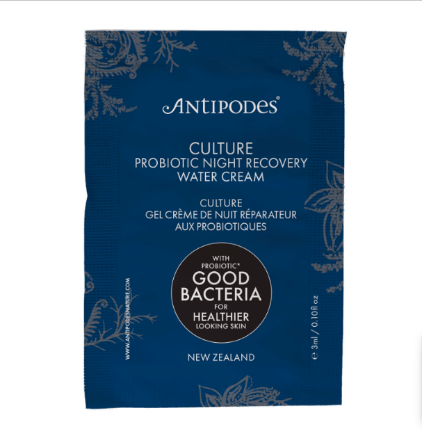Antipodes Sample Size Culture Probiotic Night Recovery Water Cream 3ml