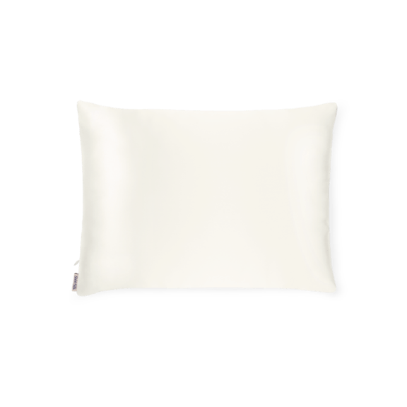 Shhh Silk Off White Silk Pillowcase - Travel Size