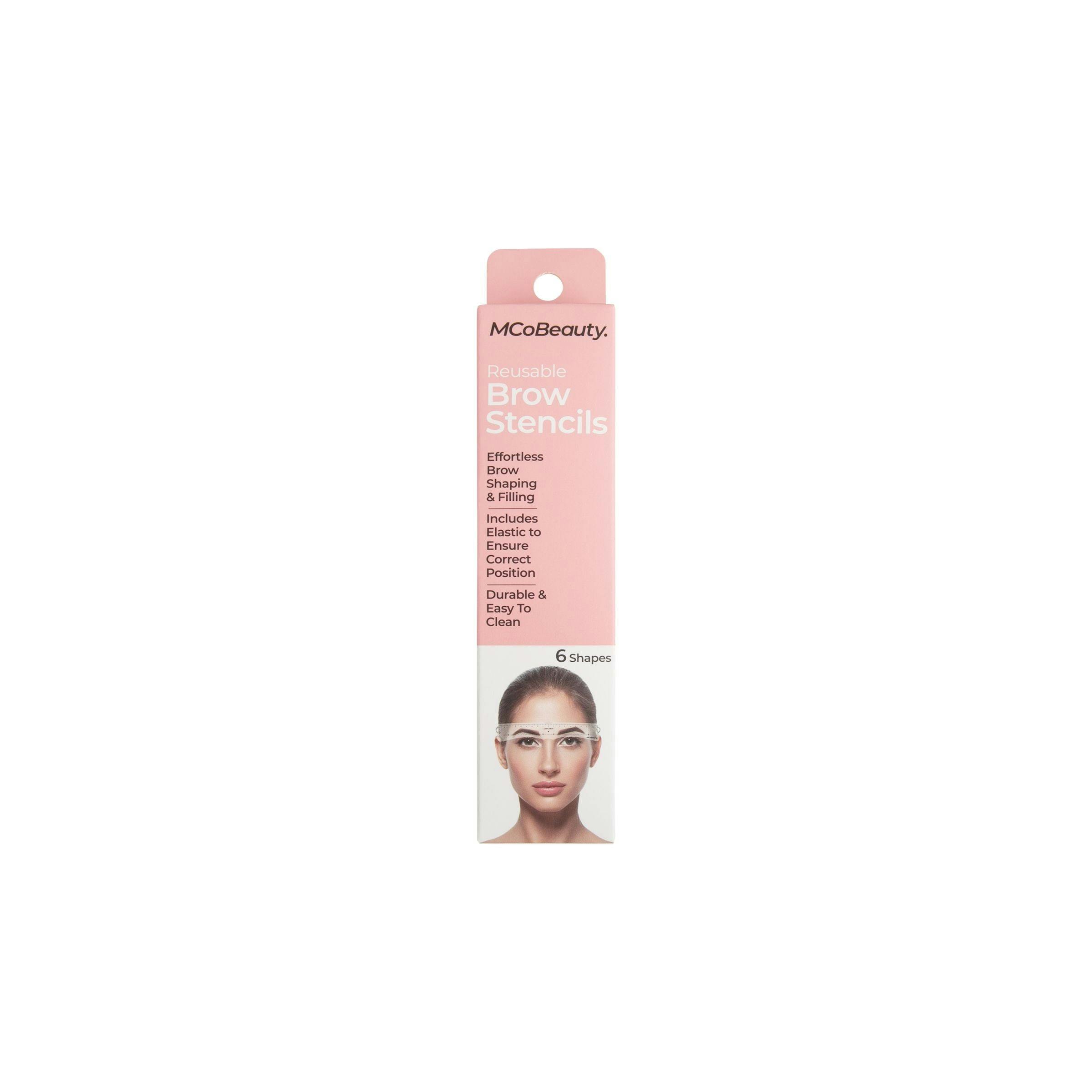 MCoBeauty Reusable Brow Stencils 6 Pack