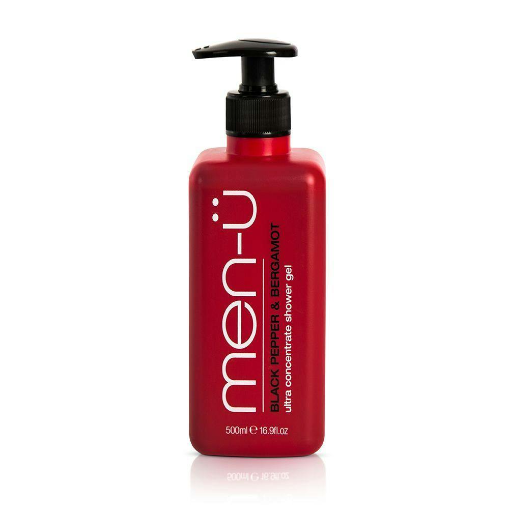 men-ü Black Pepper & Bergamot Shower Gel 500ml