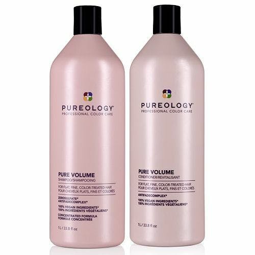 Pureology 1L Pure Volume Shampoo and Conditioner Bundle