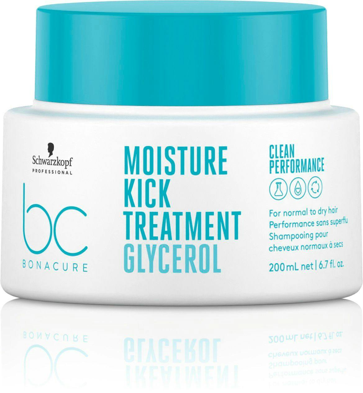 Schwarzkopf Professional BC Clean Performance Moisture Kick Treatment 200ml