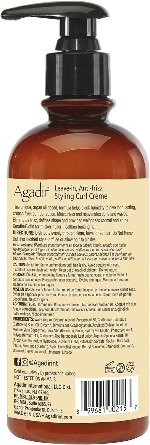 Agadir Argan Oil Styling Curl Creme 295ml