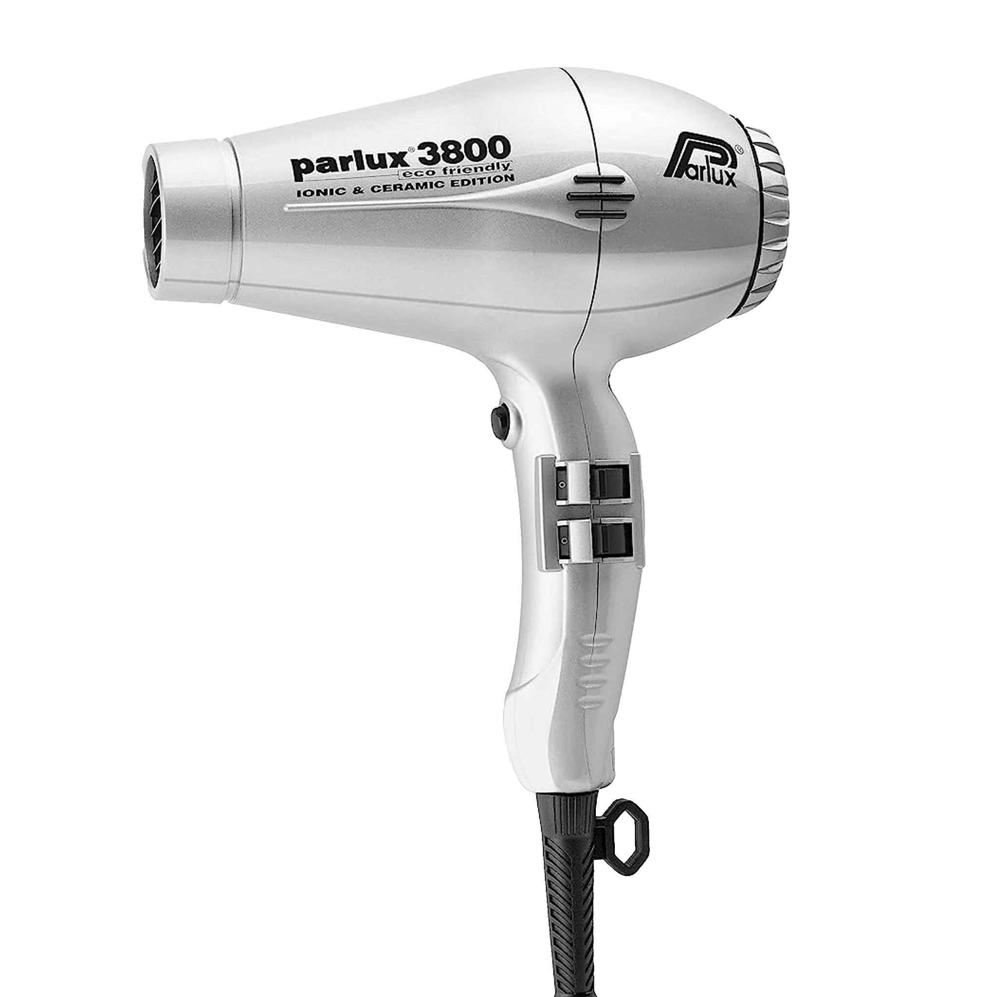 Parlux 3800 Ionic and Ceramic Hair Dryer - Silver