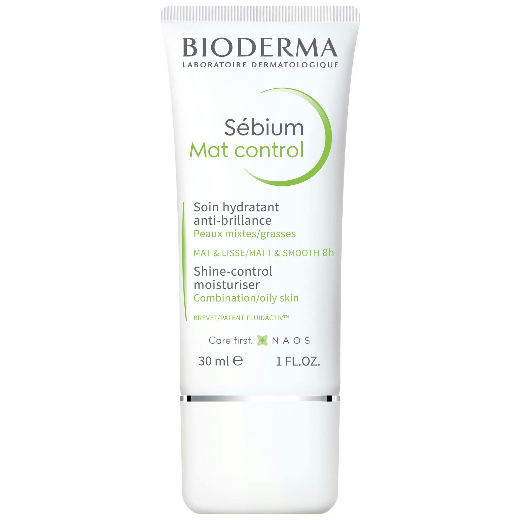 Bioderma Sebium Mat Control Mattifying Moisturiser for Oily Skin 30ml
