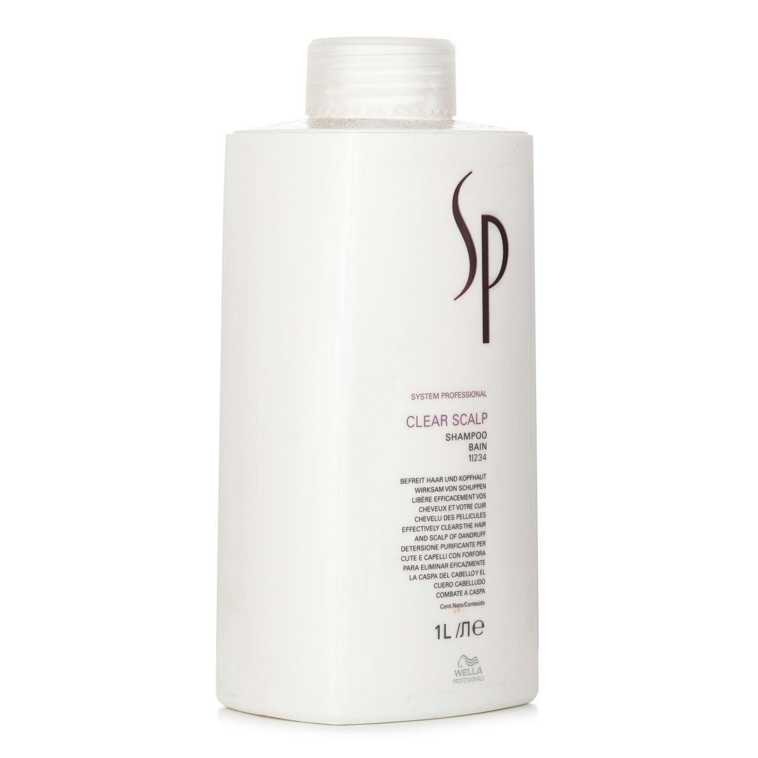 Wella SP System Professionals Clear Scalp Shampoo 1000ml