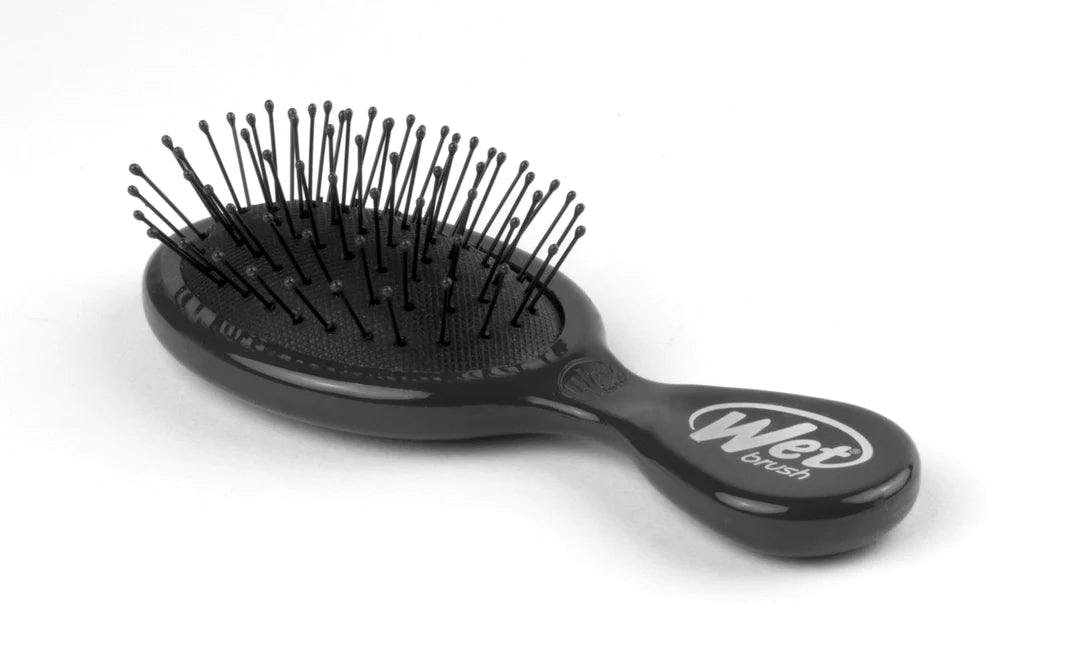 Wet Brush Mini Detangler Hair Brush - Black