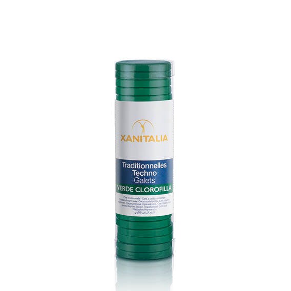 Xanitalia Techno Galets Wax Discs- Chlorophyll 500g