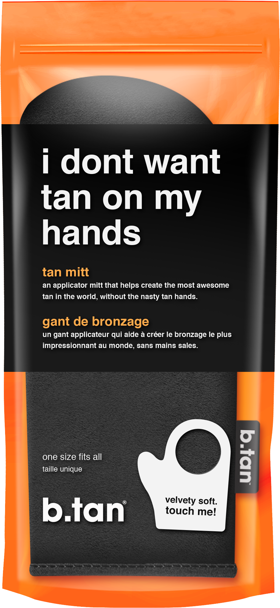 b.tan I Don't Want Tan On My Hands Tan Mitt