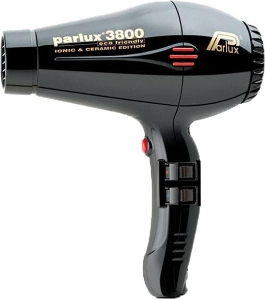 Parlux 3800 Ionic and Ceramic Hair Dryer - Black