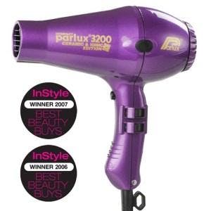 Parlux 3200 Ionic + Ceramic Compact Hair Dryer - Purple