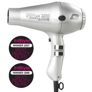 Parlux 3200 Ionic + Ceramic Compact Hair Dryer - Silver