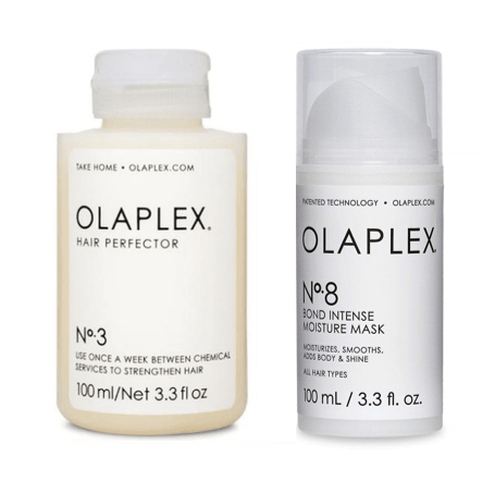 Olaplex No.3 Hair Perfector and No.8 Bond Intense Moisture Mask Bundle
