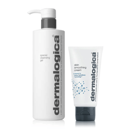 Dermalogica Cleanse Special Cleansing Gel and Skin Smoothing Cream Bundle