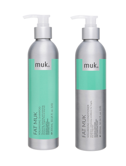 Muk Fat Muk Volumising Shampoo and Conditioner 300ml Duo Pack
