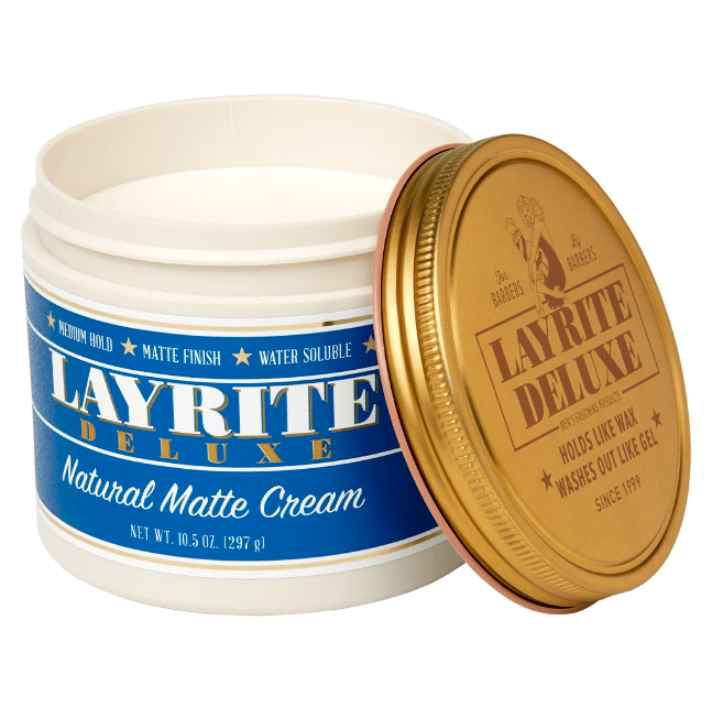 Layrite Natural Matte Cream Pomade Large Pot 297g