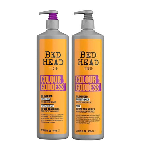 Tigi Bed Head Colour Goddess Shampoo and Conditioner 970ml Bundle
