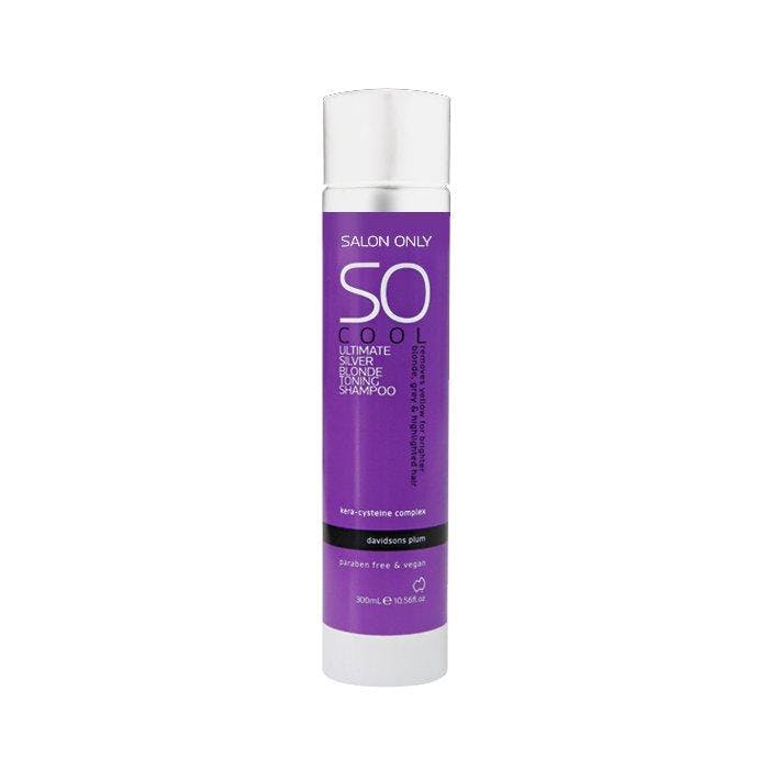 Salon Only Cool Ultimate Silver Blonde Toning Shampoo 300ml