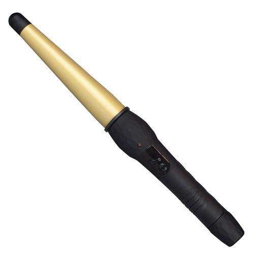 Silver Bullet Fastlane Large Ceramic Conical Curling Iron Gold 32mm - 19mm - 49.9