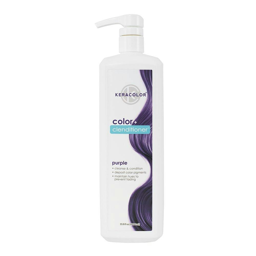 Keracolor Color Clenditioner Colour Shampoo Purple 1000ml