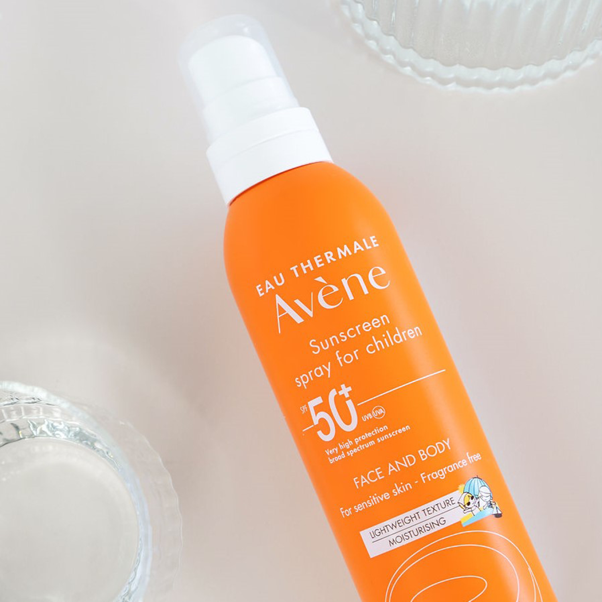 Avène Sunscreen Spray for Children SPF 50+ 200ml - For Kids Sensitive Skin