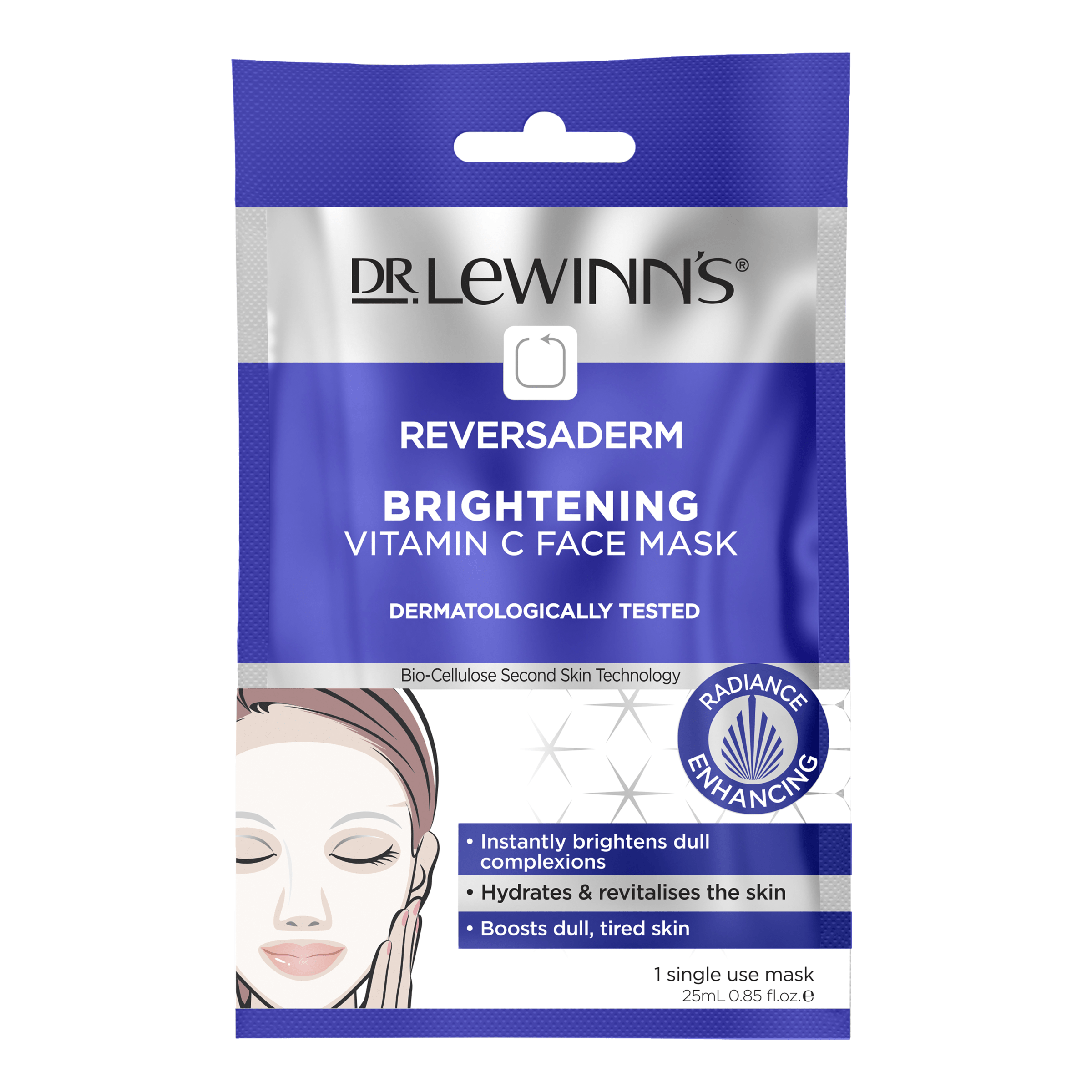Dr. LeWinn's Vitamin C Brightening Face Mask 1Pc