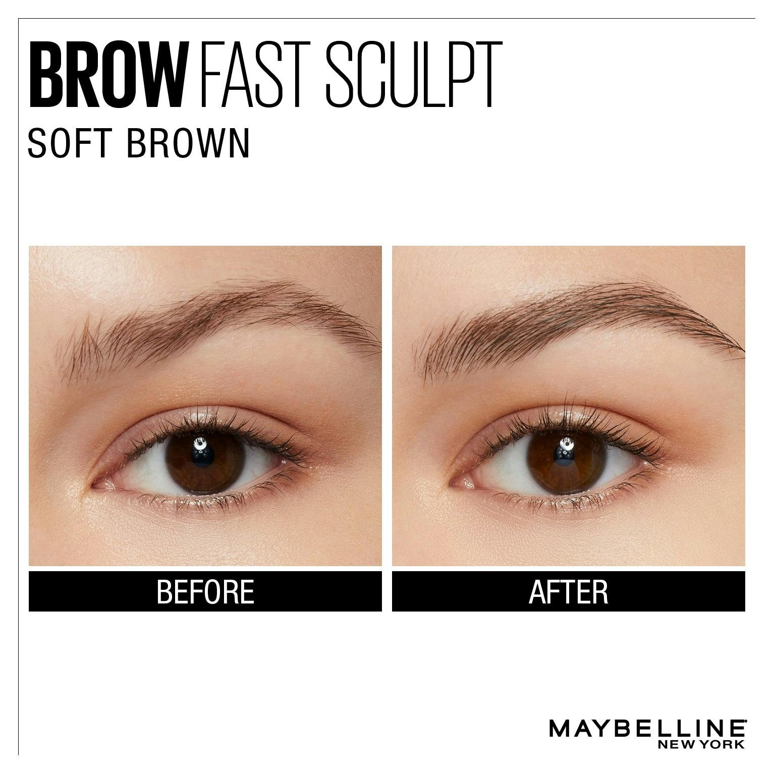 Maybelline Brow Fast Sculpt Brow Gel Mascara - Soft Brown