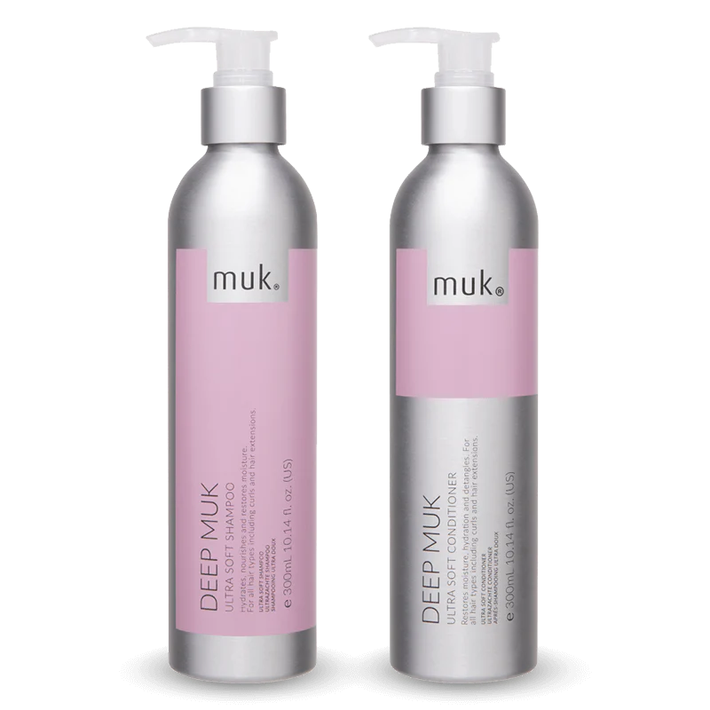 Muk Deep Muk Ultra Soft Shampoo and Conditioner 300ml Duo Pack