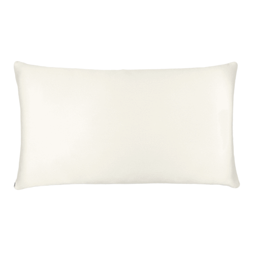 Shhh Silk Off White Silk Pillowcase - King Size