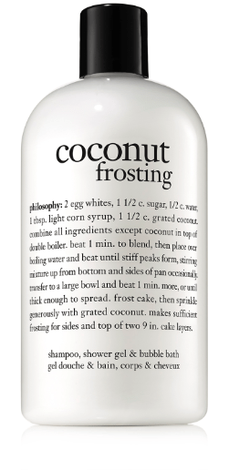 Philosophy Coconut Frosting Shampoo, Shower Gel & Bubble Bath 480ml