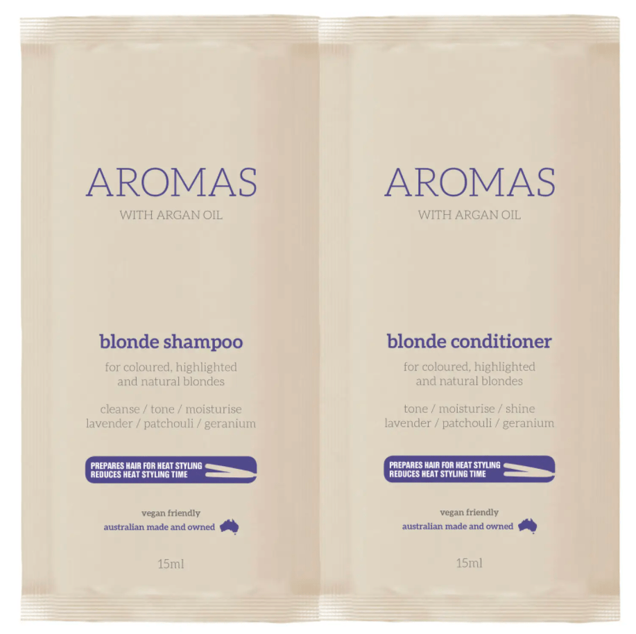 Nak Aromas Blonde Shampoo & Conditioner 15ml Sachet Duo