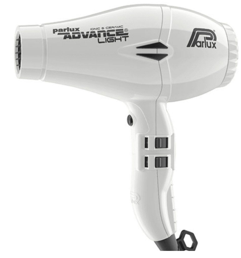Parlux Advance Light Ceramic and Ionic Hair Dryer - White
